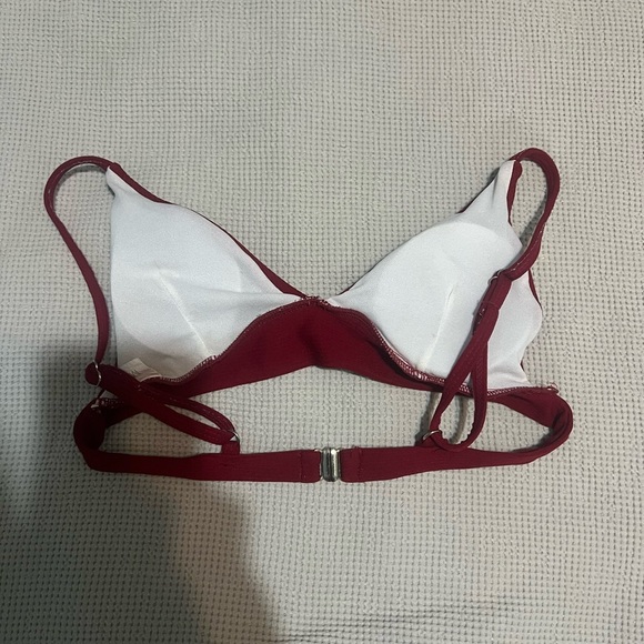 SHEIN bikini top red women’s medium - Picture 2 of 3